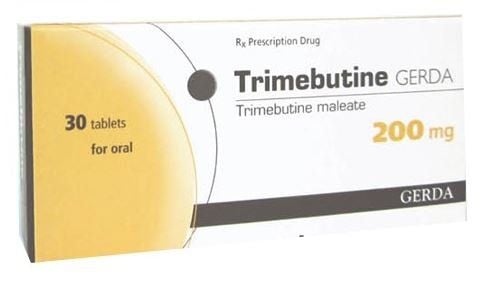What is the effect of the medication Trimebutine?