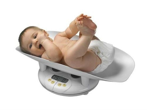 What is the standard weight for a 1-year-old child?